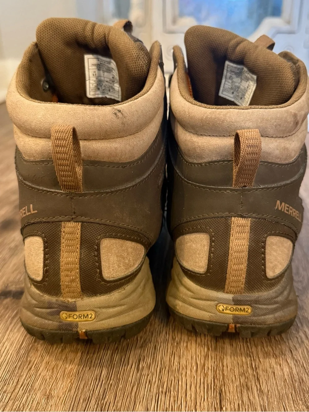 Merrell Women’s Q Form 2 Select Dry Brown Athletic Hiking Boots J37446 Size 9.5